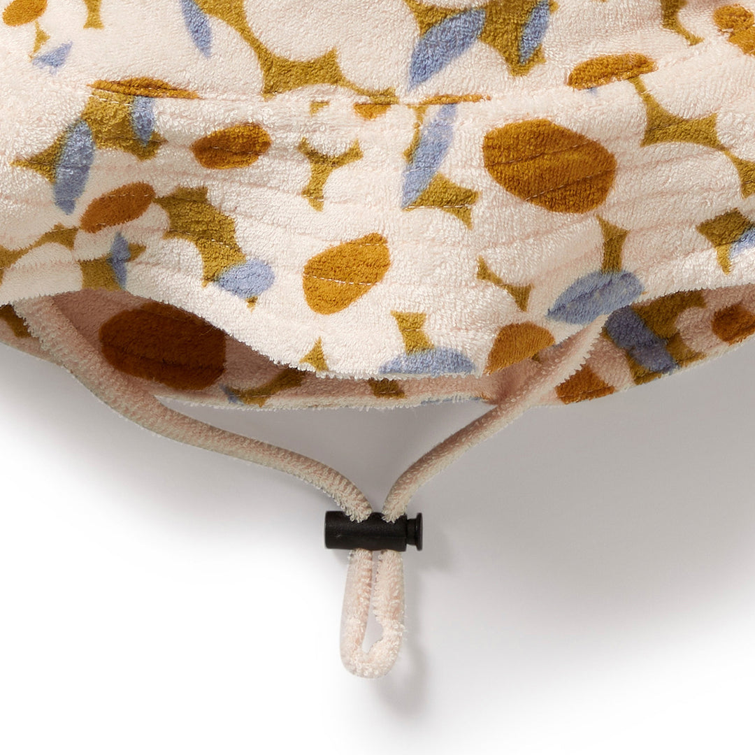 Wilson and Frenchy Flower Burst Organic Terry Sun Hat