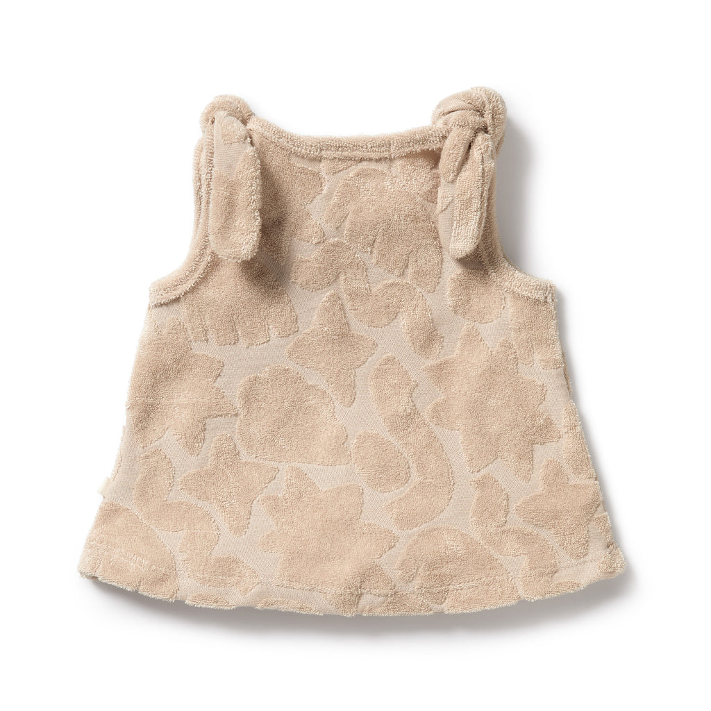 Wilson and Frenchy Pattern Play Organic Terry Singlet