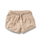 Wilson and Frenchy Pattern Play Girls Organic Terry Short
