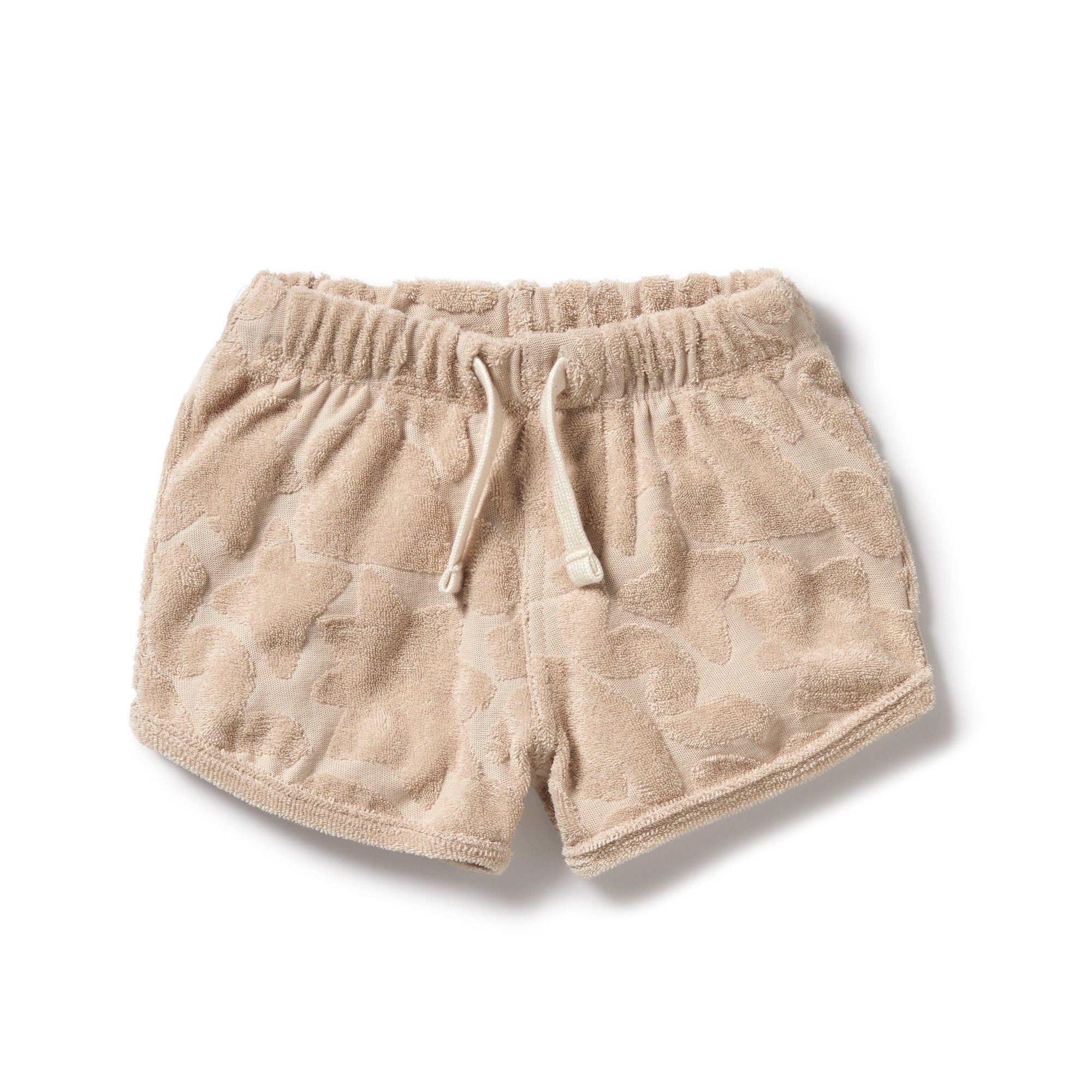 Wilson and Frenchy Pattern Play Girls Organic Terry Short