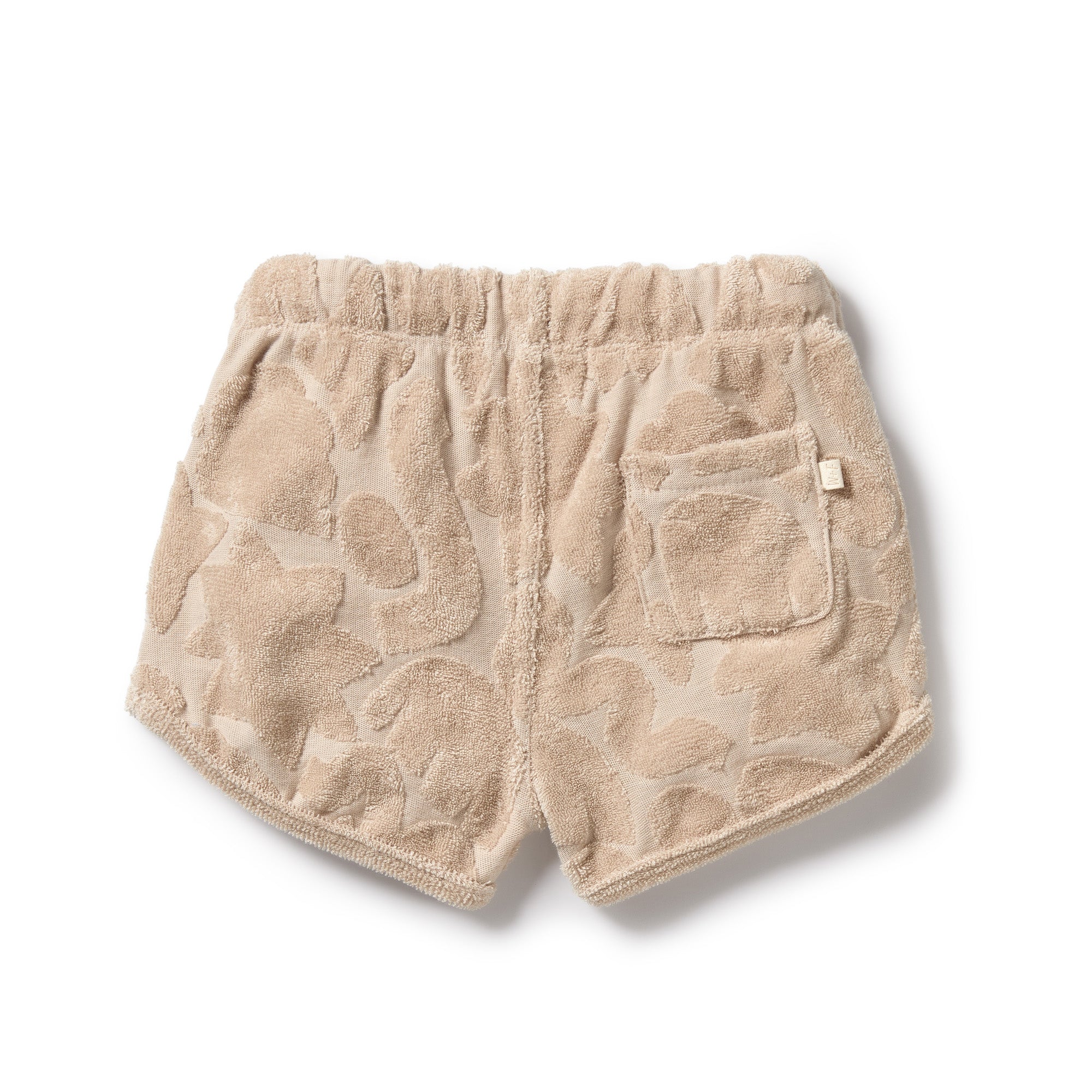 Wilson and Frenchy Pattern Play Girls Organic Terry Short