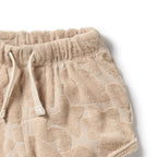 Wilson and Frenchy Pattern Play Girls Organic Terry Short