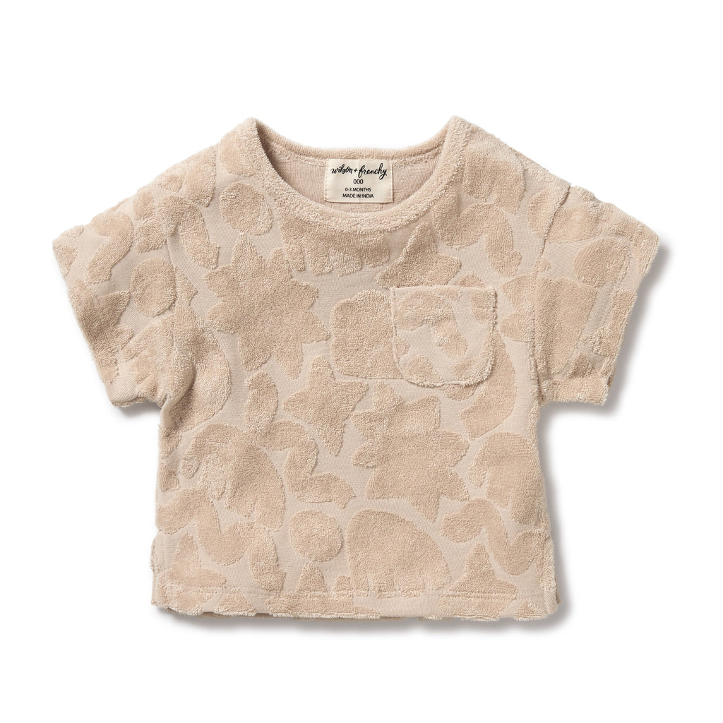 Wilson and Frenchy Pattern Play Organic Terry Tee