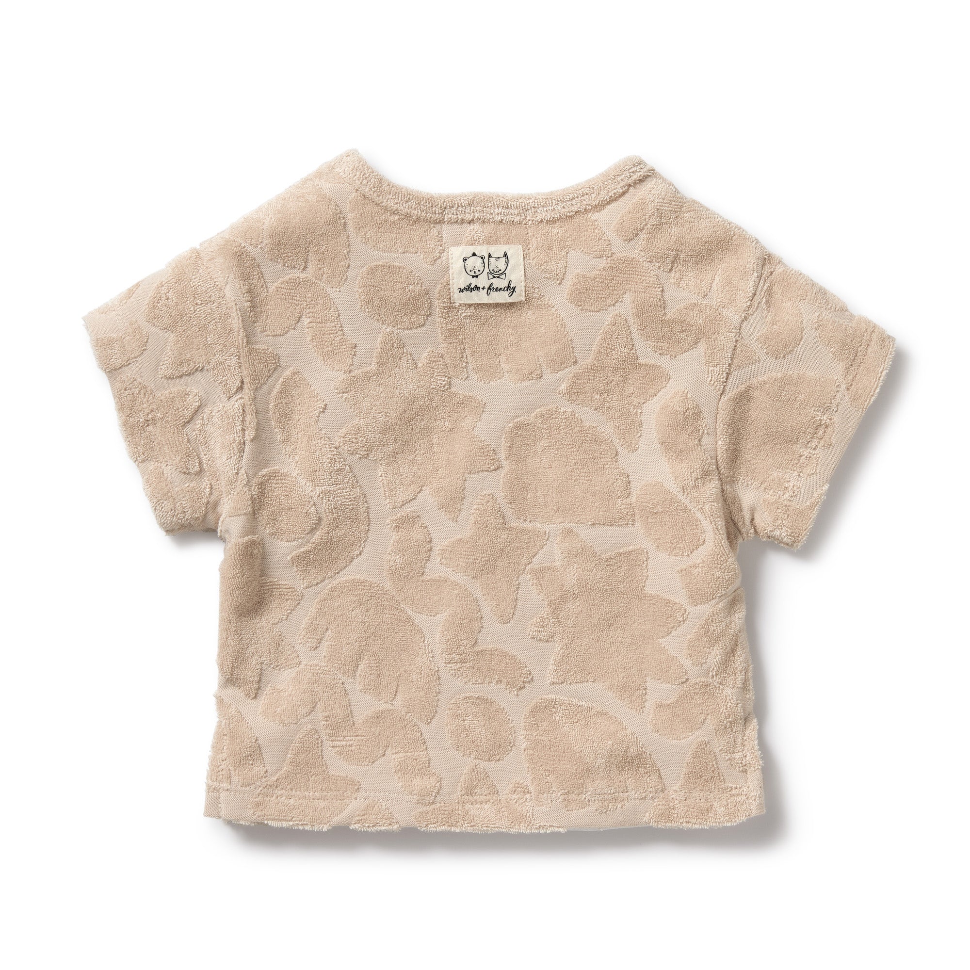 Wilson and Frenchy Pattern Play Organic Terry Tee