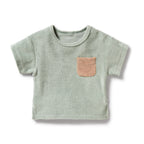 Wilson and Frenchy Pistachio Organic Terry Tee