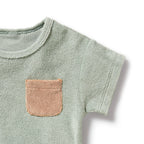 Wilson and Frenchy Pistachio Organic Terry Tee