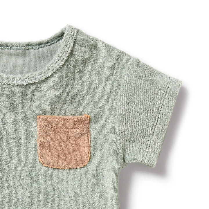 Wilson and Frenchy Pistachio Organic Terry Tee