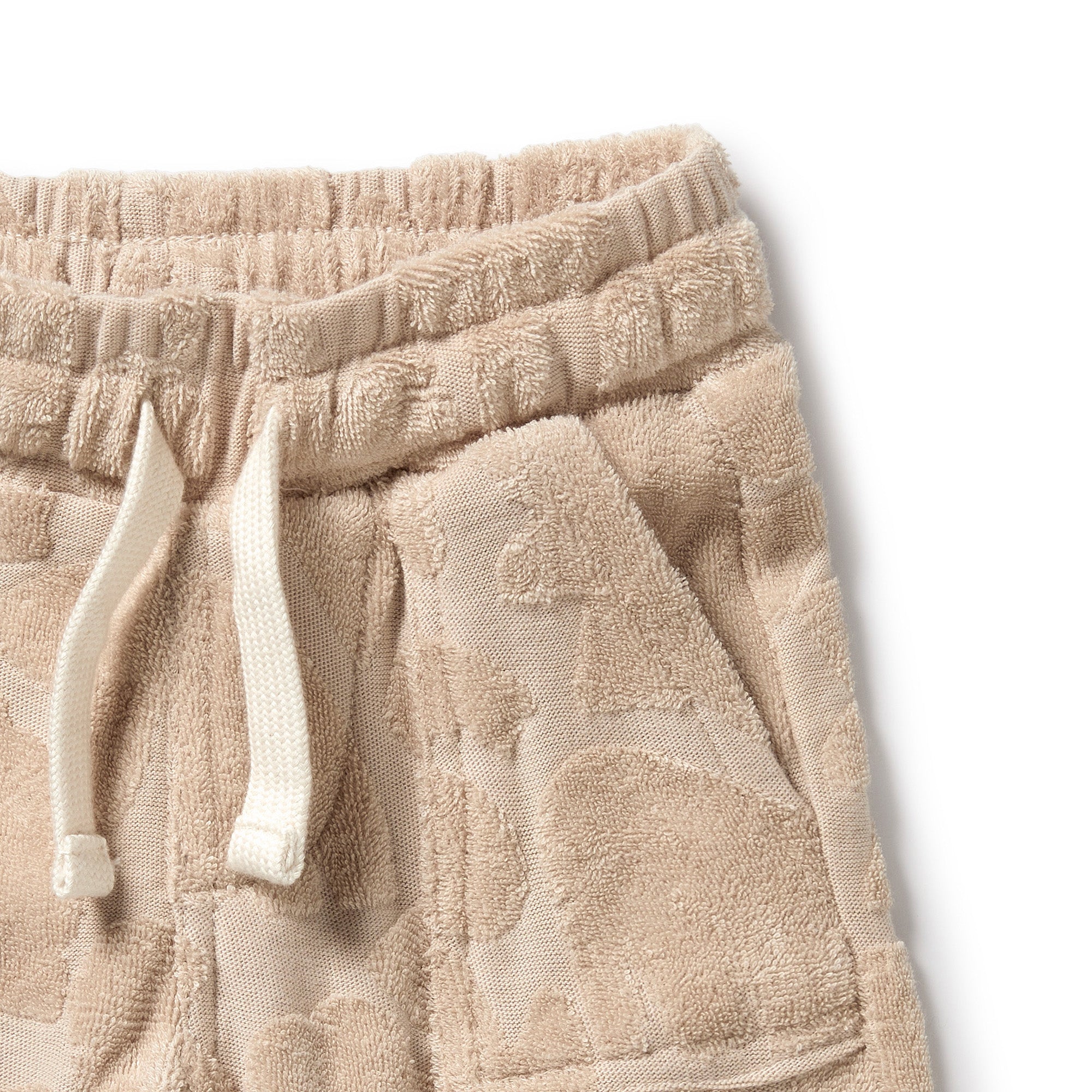 Wilson and Frenchy Pattern Play Boys Organic Terry Short