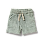 Wilson and Frenchy Pistachio Organic Terry Short