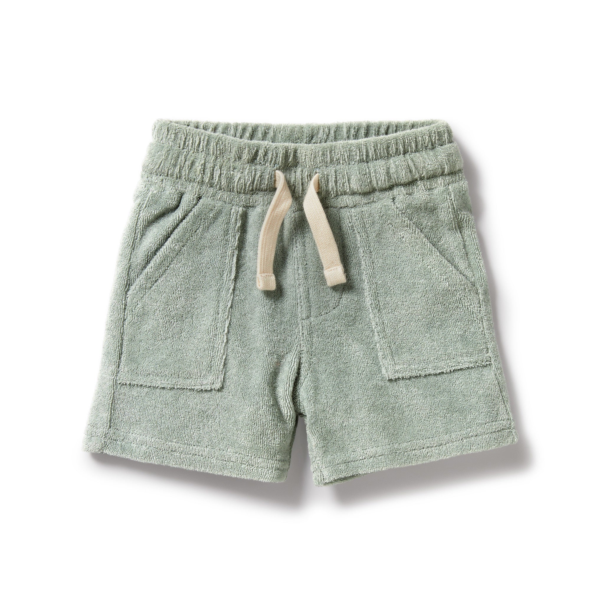 Wilson and Frenchy Pistachio Organic Terry Short