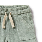 Wilson and Frenchy Pistachio Organic Terry Short