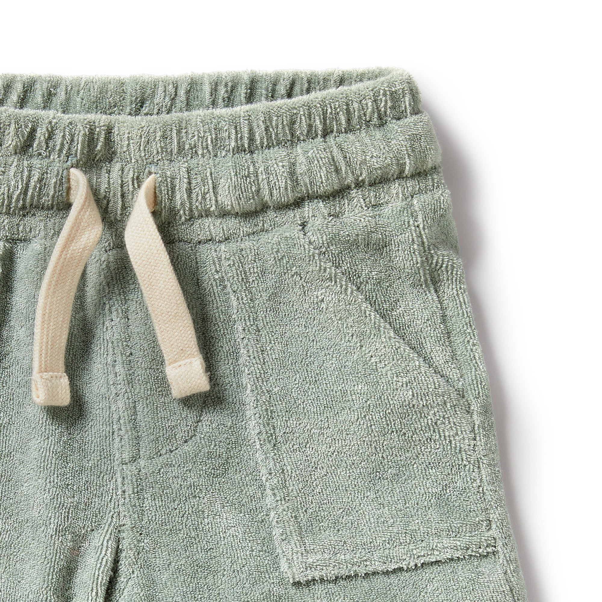 Wilson and Frenchy Pistachio Organic Terry Short
