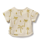 Wilson and Frenchy Palm Days Organic Tee - Natural