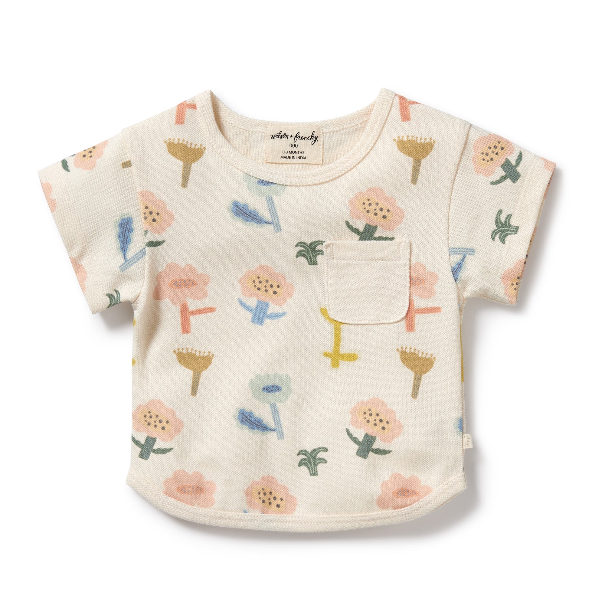 Wilson and Frenchy Cookie Cut Organic Tee
