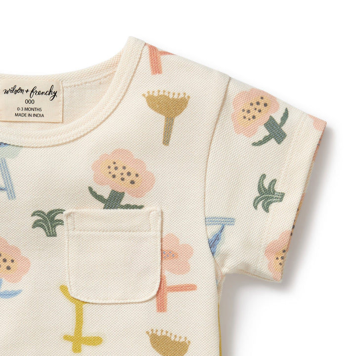 Wilson and Frenchy Cookie Cut Organic Tee