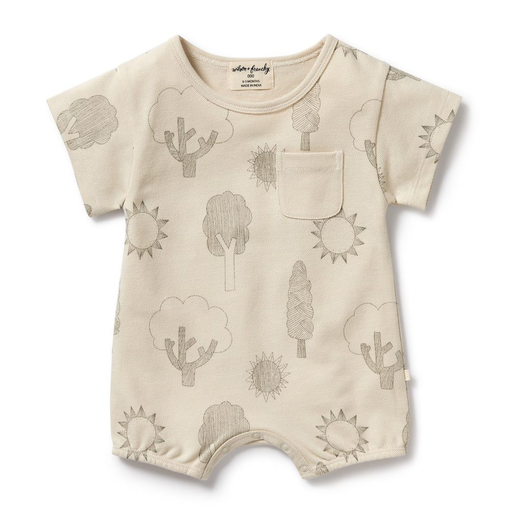 Wilson and Frenchy Park Days Organic Growsuit