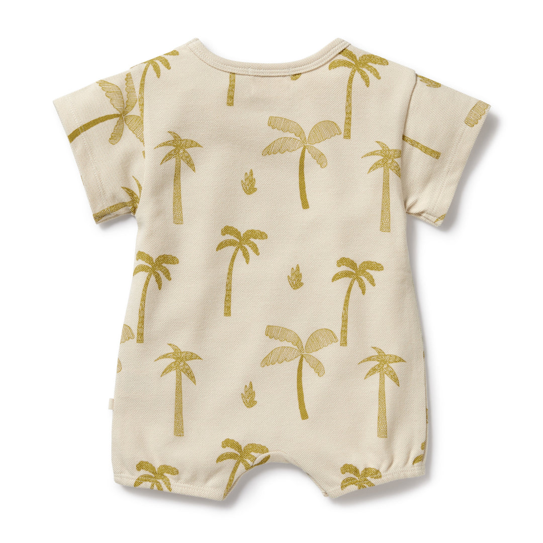Wilson and Frenchy Palm Days Organic Growsuit - Natural