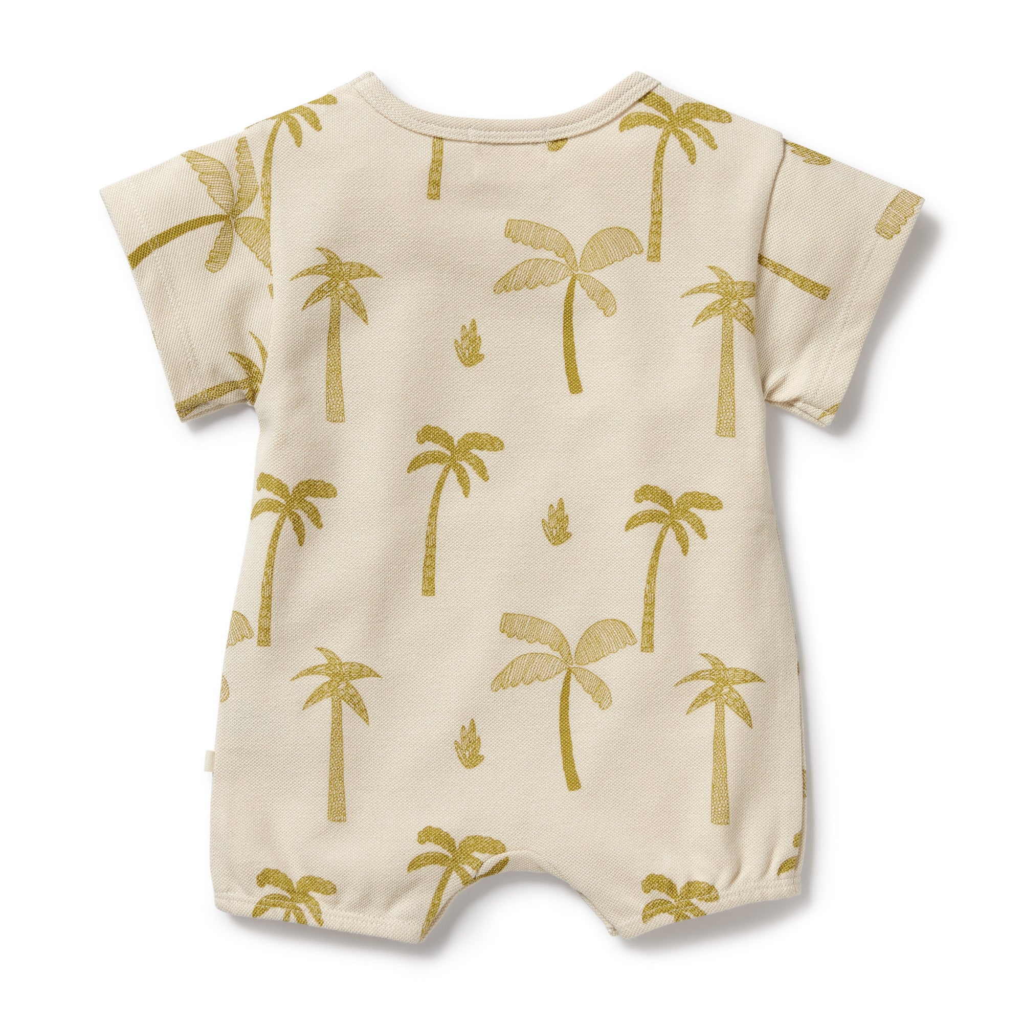 Wilson and Frenchy Palm Days Organic Growsuit - Natural