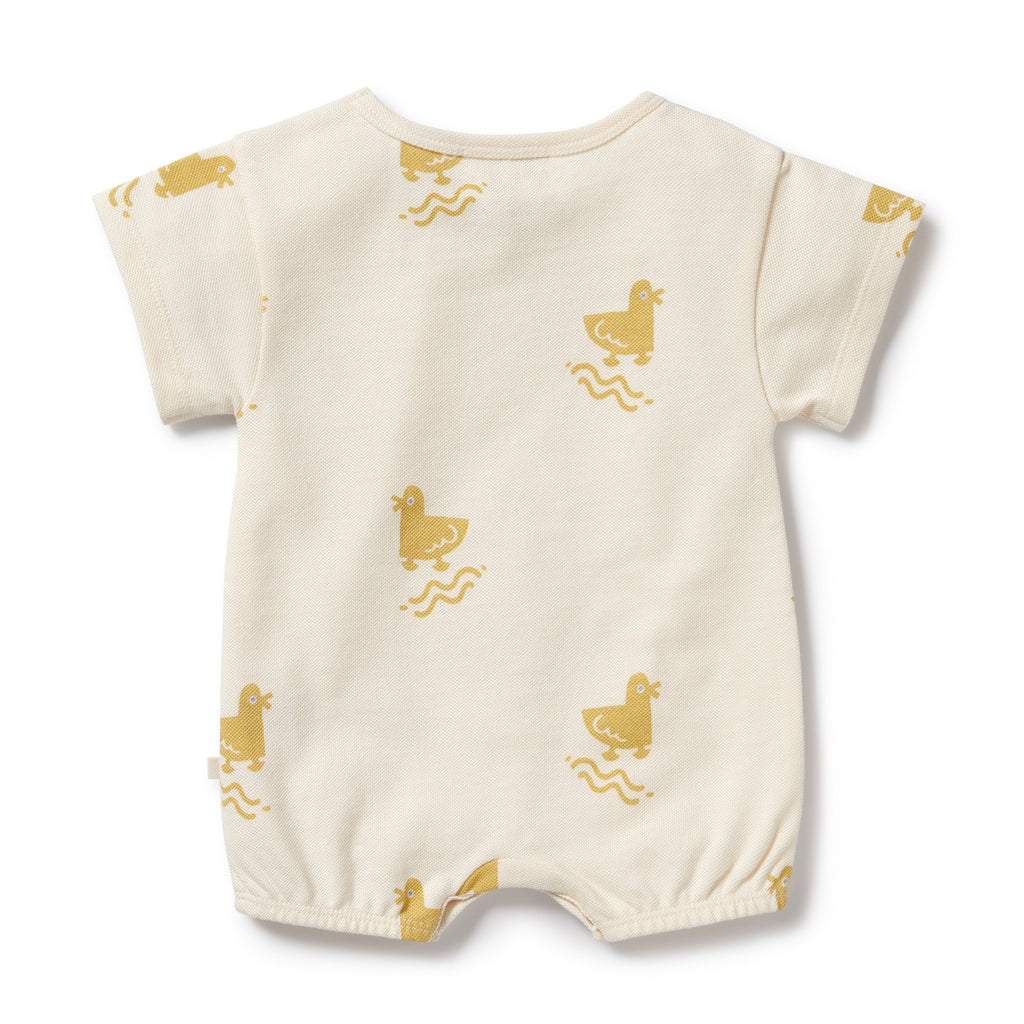 Wilson and Frenchy Quack Quack Organic Growsuit