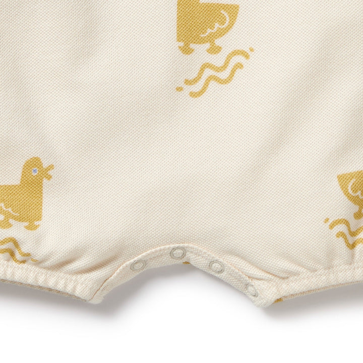 Wilson and Frenchy Quack Quack Organic Growsuit