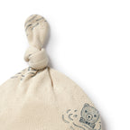 Wilson and Frenchy Little Bear Organic Pointelle Knot Hat