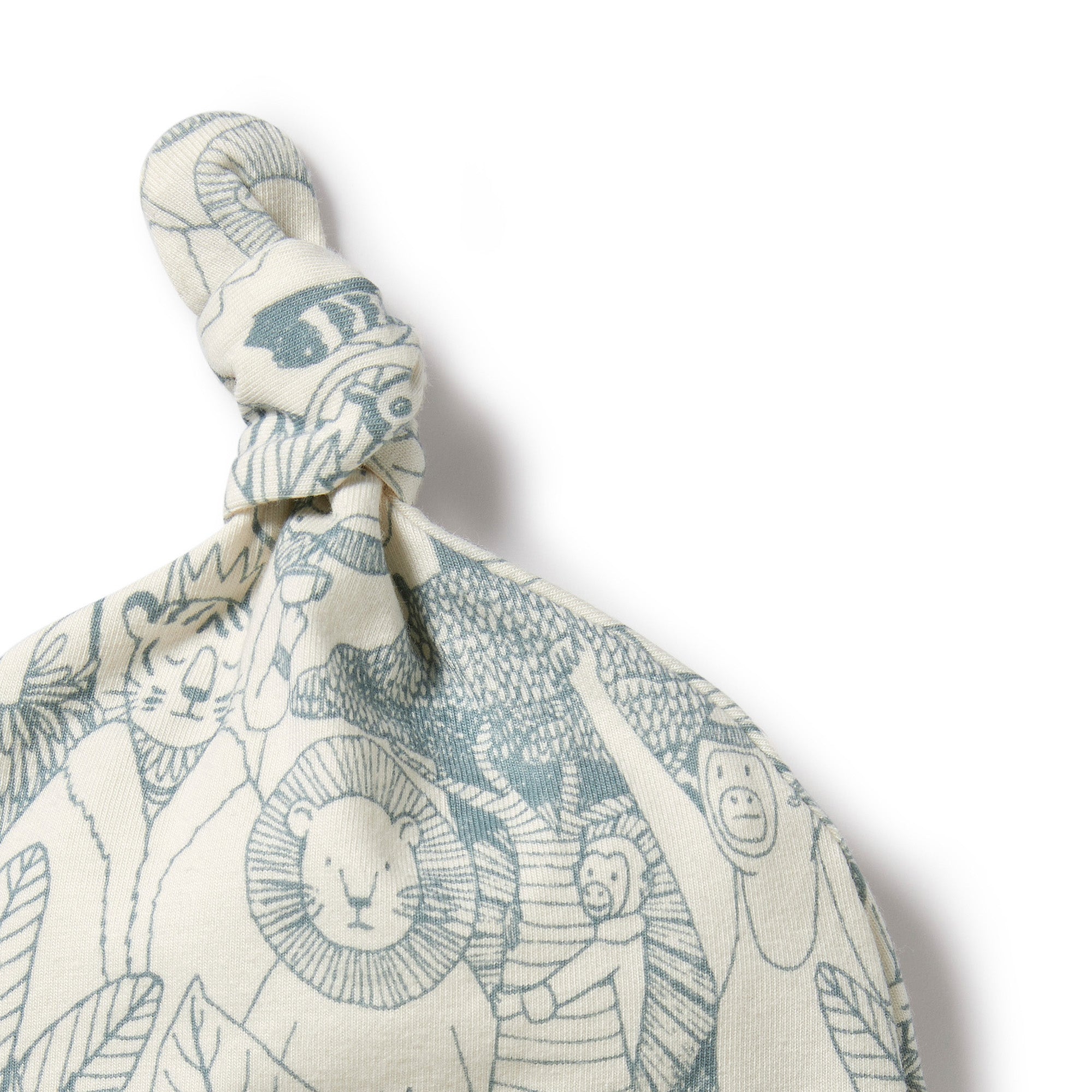 Wilson and Frenchy Hello Friends Organic Knot Hat