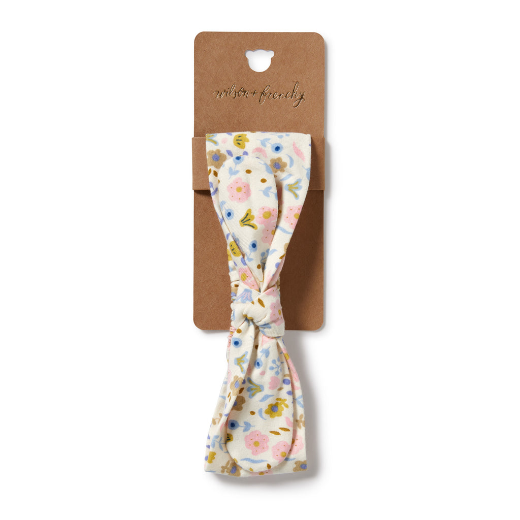 Ava Floral Organic Headband