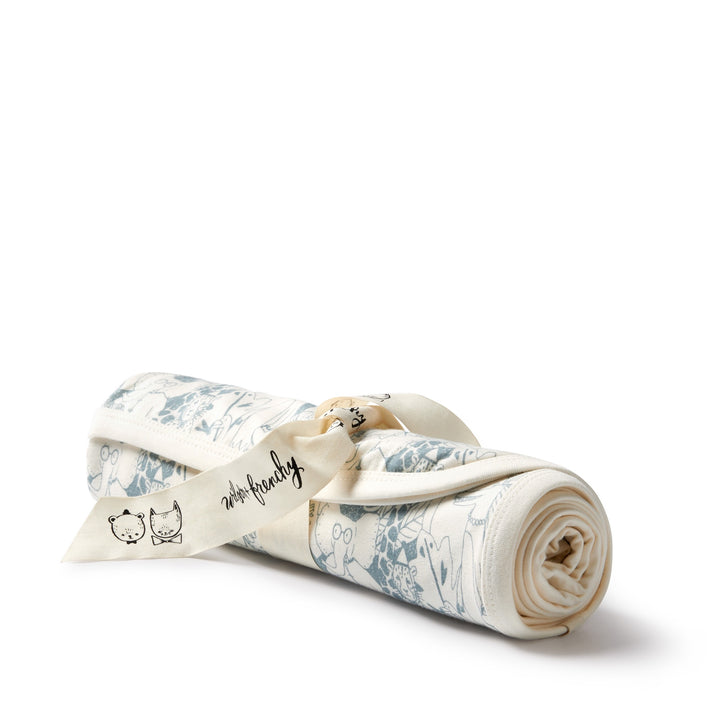Wilson and Frenchy Hello Friends Organic Bunny Rug
