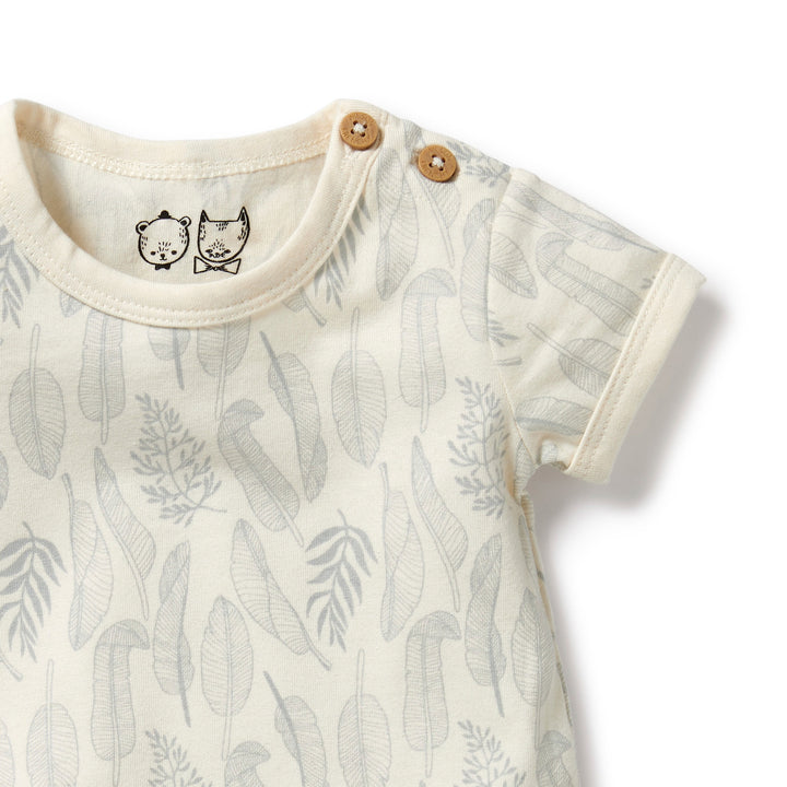 Wilson and Frenchy New Leaf Organic Bodysuit