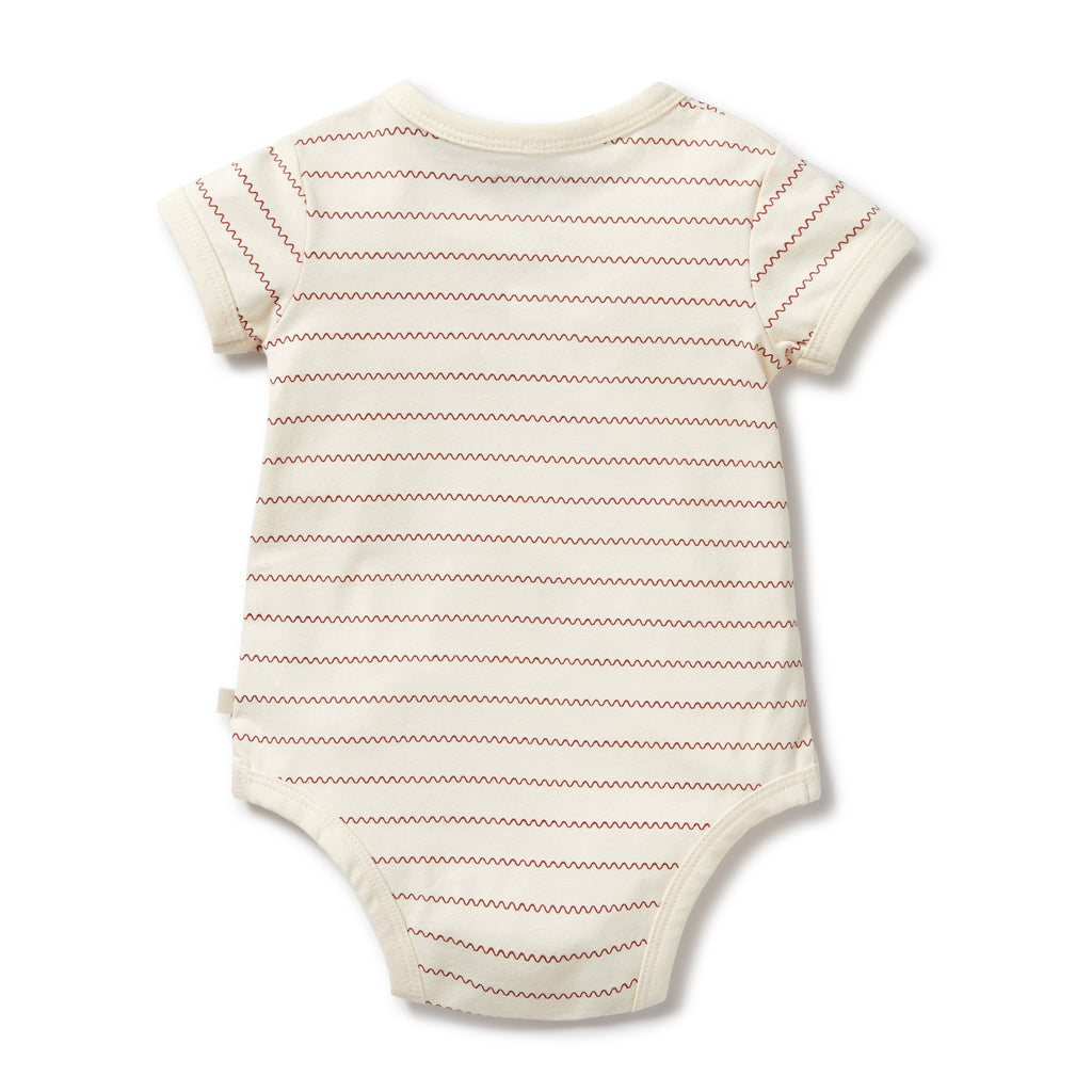 Wilson and Frenchy Squiggle Organic Bodysuit