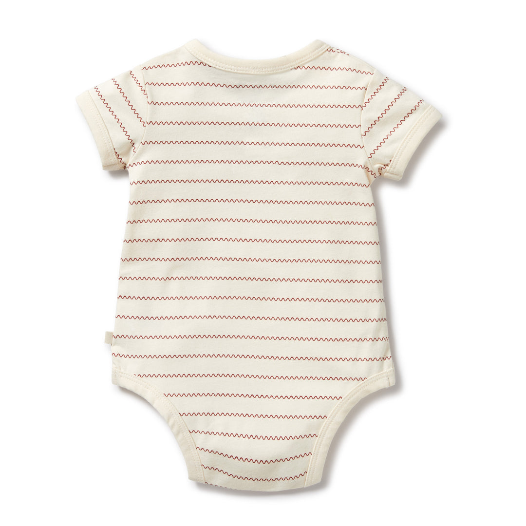 Wilson and Frenchy Squiggle Organic Bodysuit