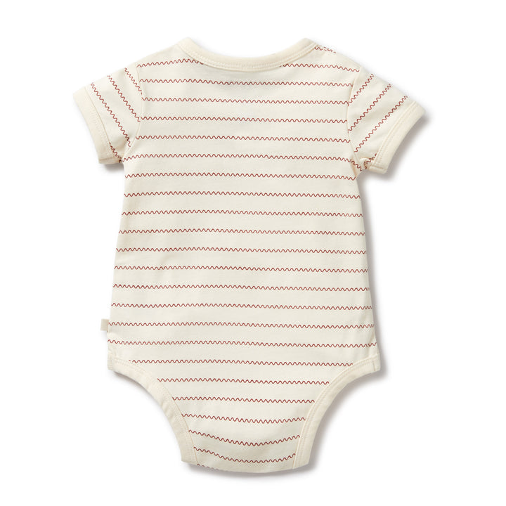 Wilson and Frenchy Squiggle Organic Bodysuit