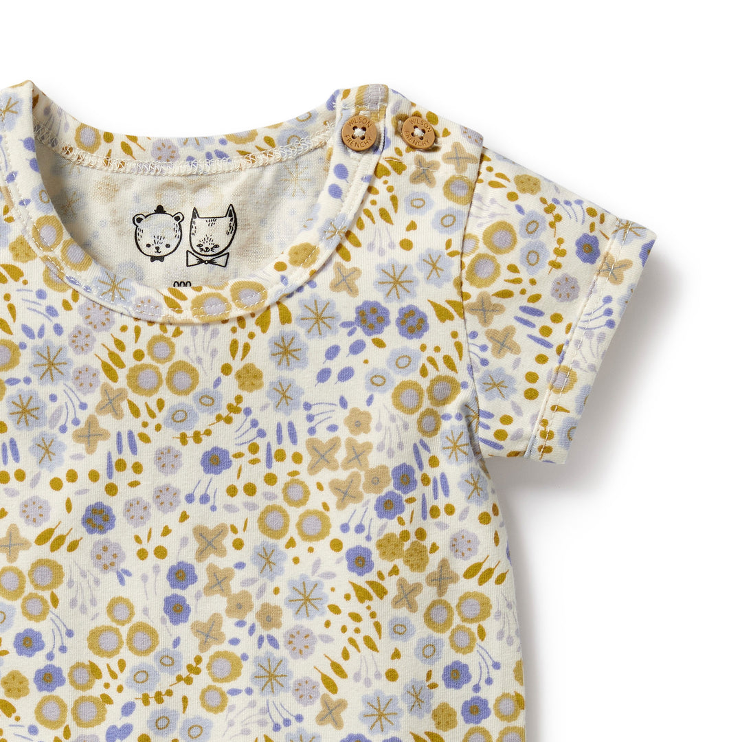 Wilson and Frenchy Little Meadow Organic Bodysuit