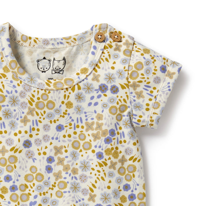 Wilson and Frenchy Little Meadow Organic Bodysuit