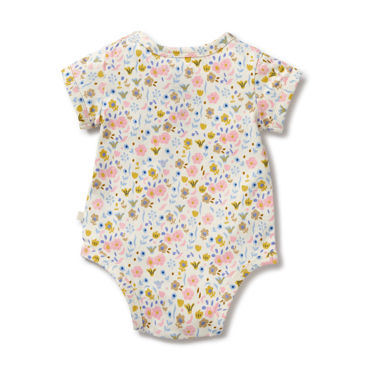 Wilson and Frenchy Ava Floral Organic Bodysuit