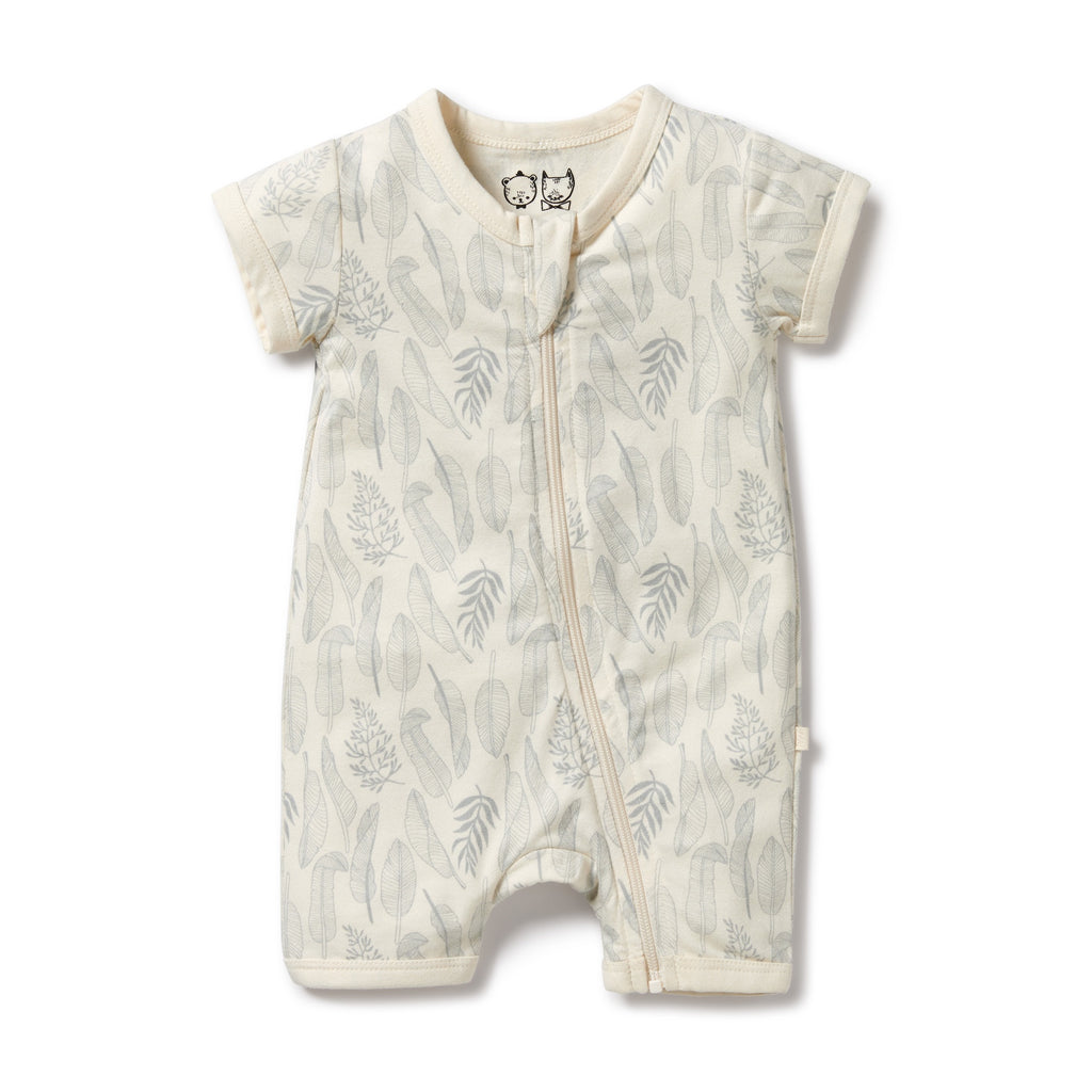 Wilson and Frenchy New Leaf Organic Boyleg Zipsuit