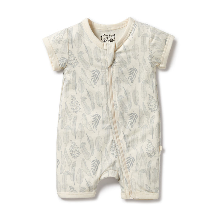 Wilson and Frenchy New Leaf Organic Boyleg Zipsuit