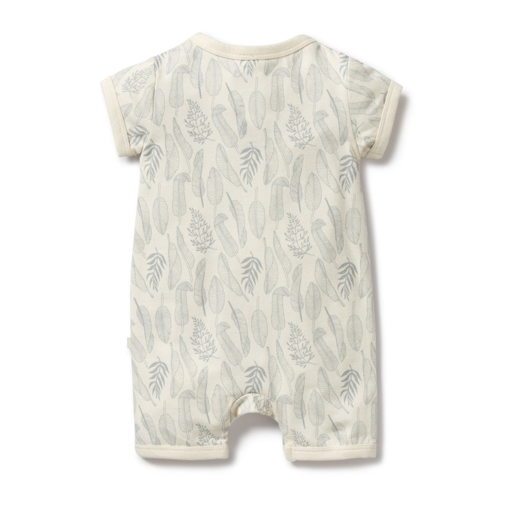 Wilson and Frenchy New Leaf Organic Boyleg Zipsuit