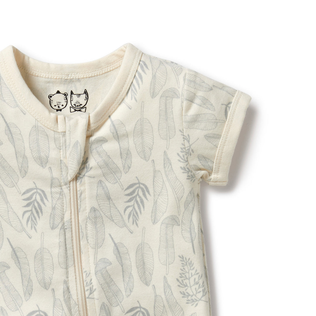 Wilson and Frenchy New Leaf Organic Boyleg Zipsuit