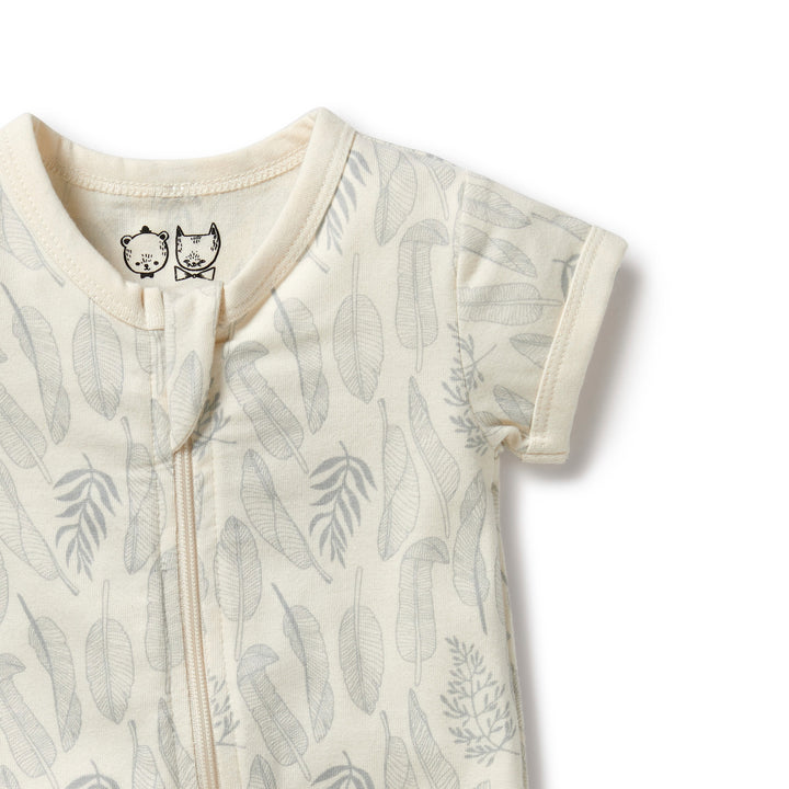 Wilson and Frenchy New Leaf Organic Boyleg Zipsuit
