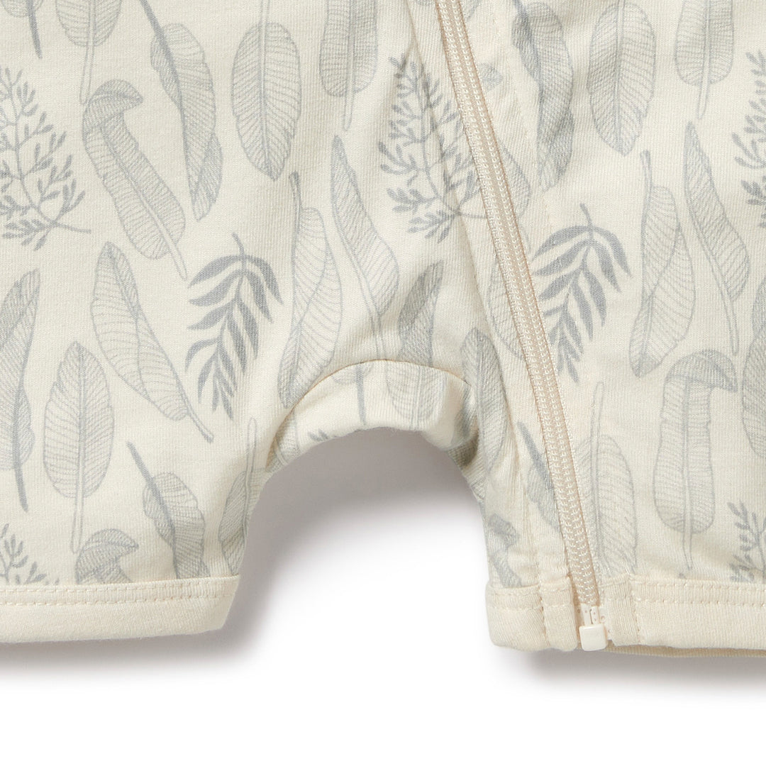 Wilson and Frenchy New Leaf Organic Boyleg Zipsuit