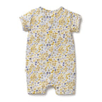 Wilson and Frenchy Little Meadow Organic Boyleg Zipsuit