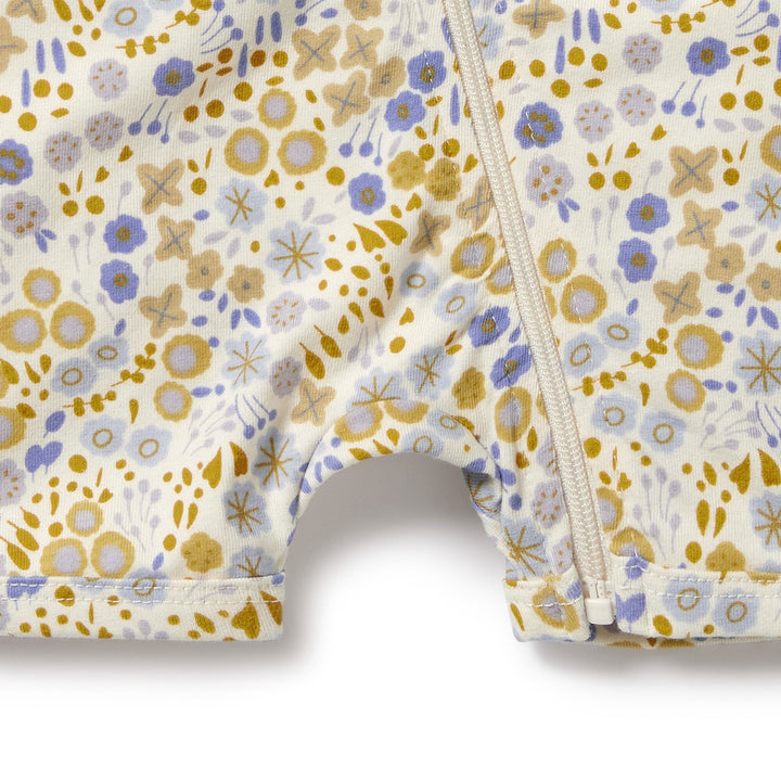 Wilson and Frenchy Little Meadow Organic Boyleg Zipsuit