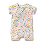 Wilson and Frenchy Ava Floral Organic Boyleg Zipsuit