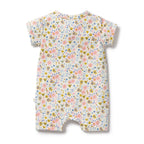 Wilson and Frenchy Ava Floral Organic Boyleg Zipsuit