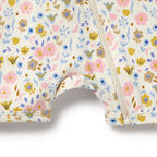 Wilson and Frenchy Ava Floral Organic Boyleg Zipsuit