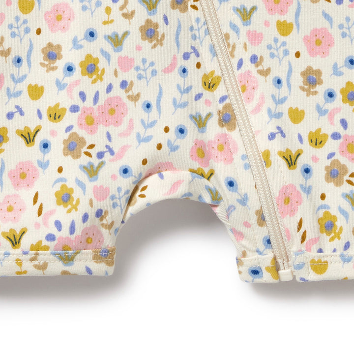 Wilson and Frenchy Ava Floral Organic Boyleg Zipsuit