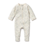 Wilson and Frenchy New Leaf Organic Zipsuit with Feet