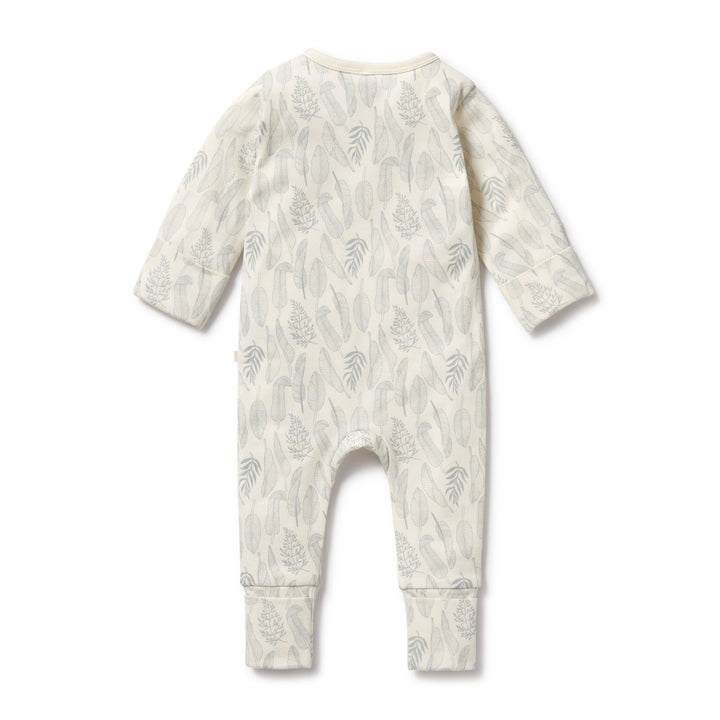Wilson and Frenchy New Leaf Organic Zipsuit with Feet