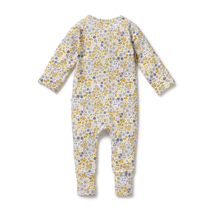 Wilson and Frenchy Little Meadow Organic Zipsuit with Feet